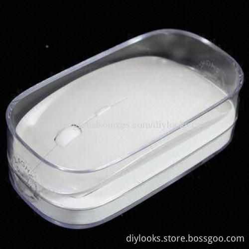 Ultra-thin Bluetooth Wireless Optical Mouse, Working Distance up to 10 Meters